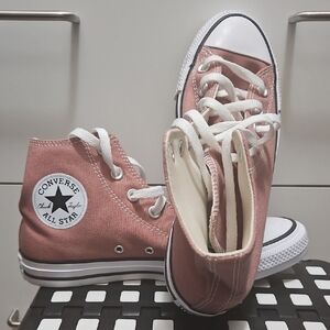 Converse Blush Canvas High-Tops